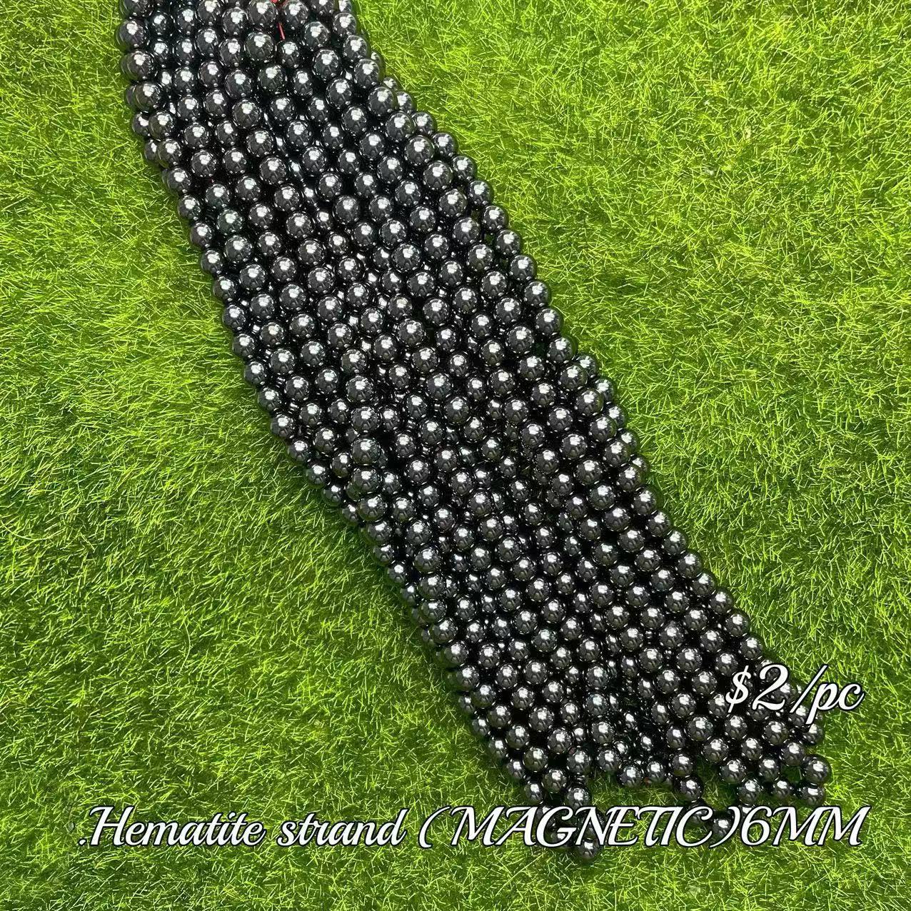 OFF Screen Hematite crystal bead_ 1 bowl