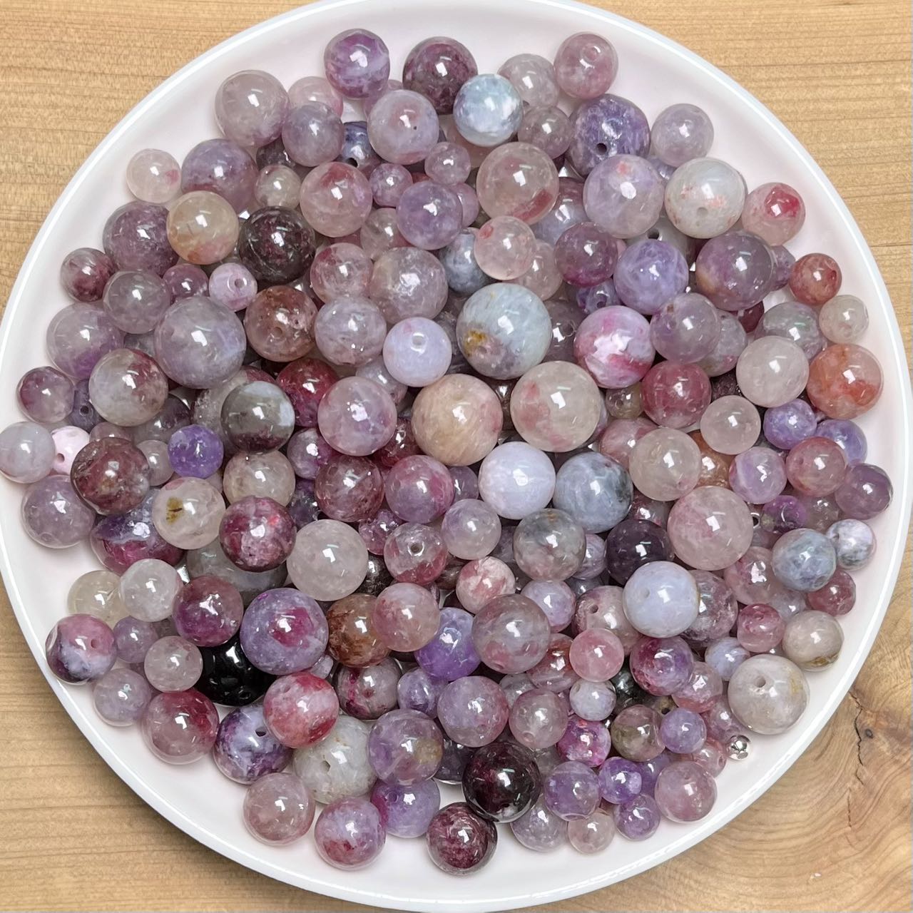 OFF Screen VIP crystal bead bag_ 1 bowl Mix size 5-13mm