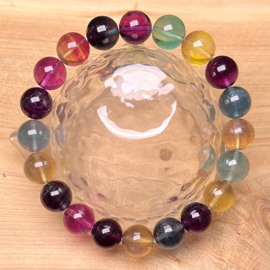 Fluorite bracelet 10mm