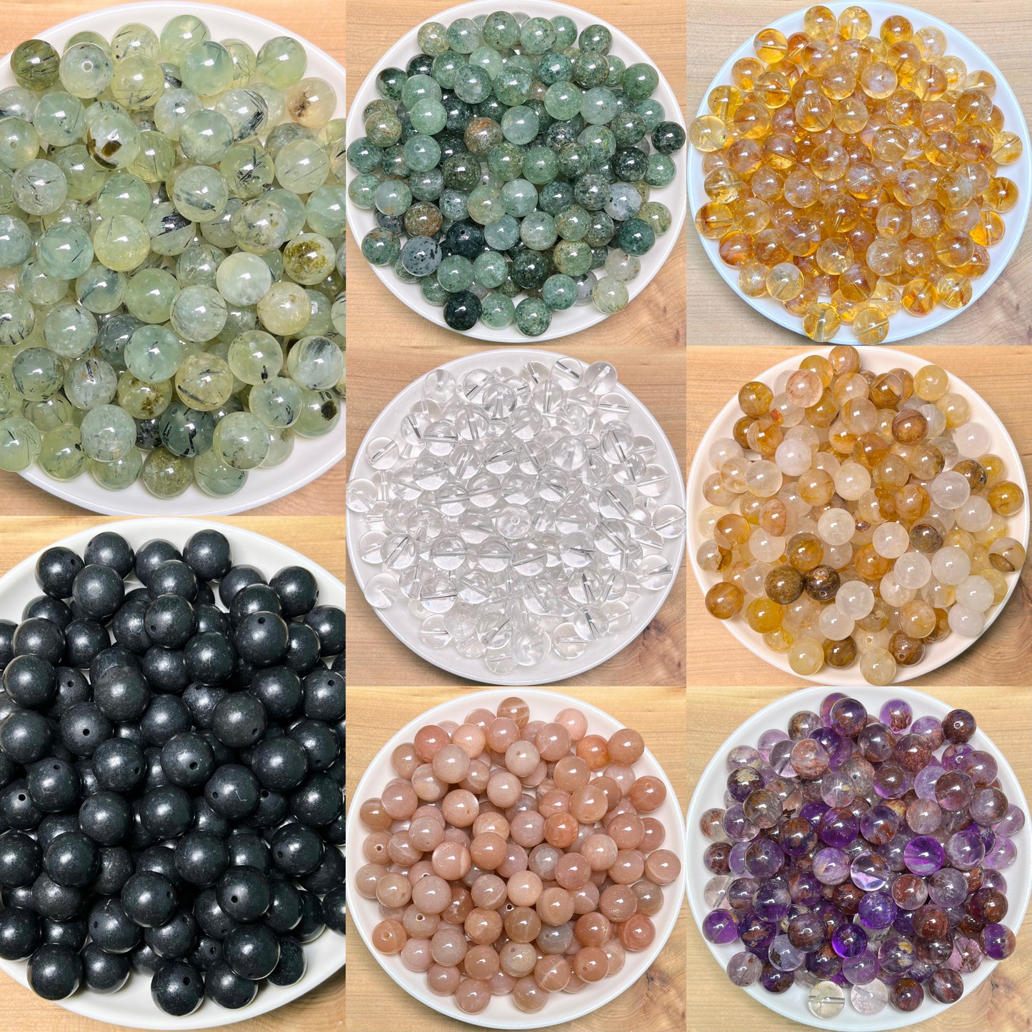 OFF Screen VIP 10mm crystal bead_ 1 bowl